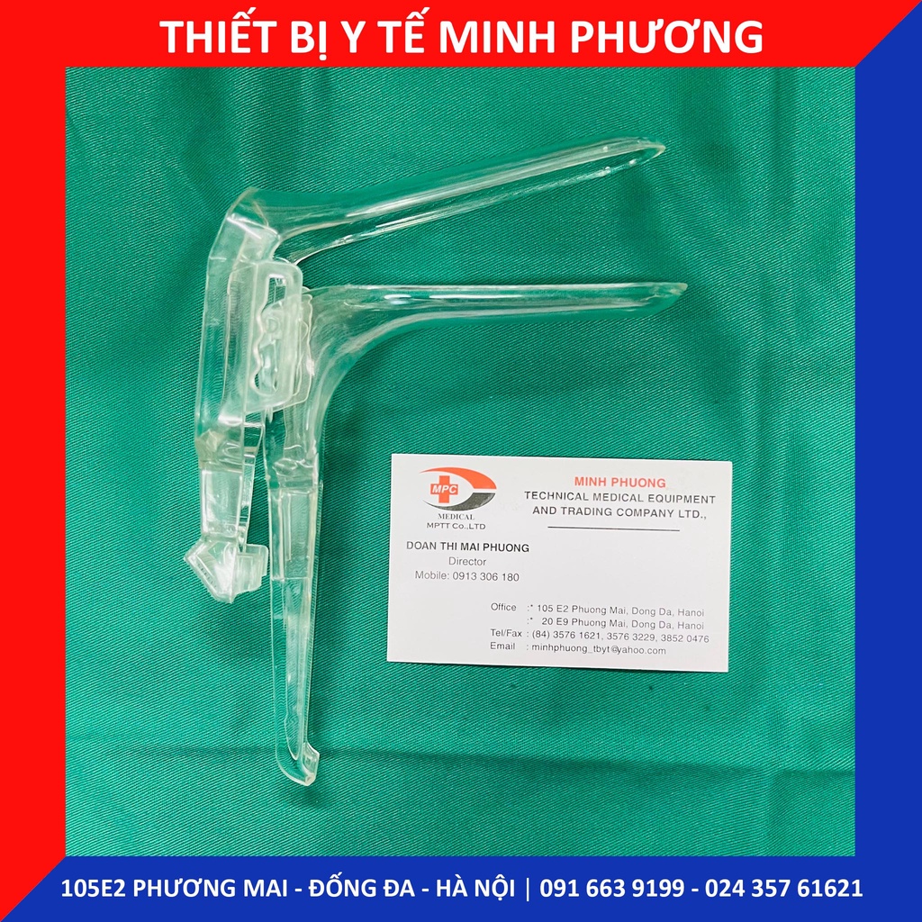 [Túi 20 chiếc] Mỏ vịt nhựa y tế Medlife