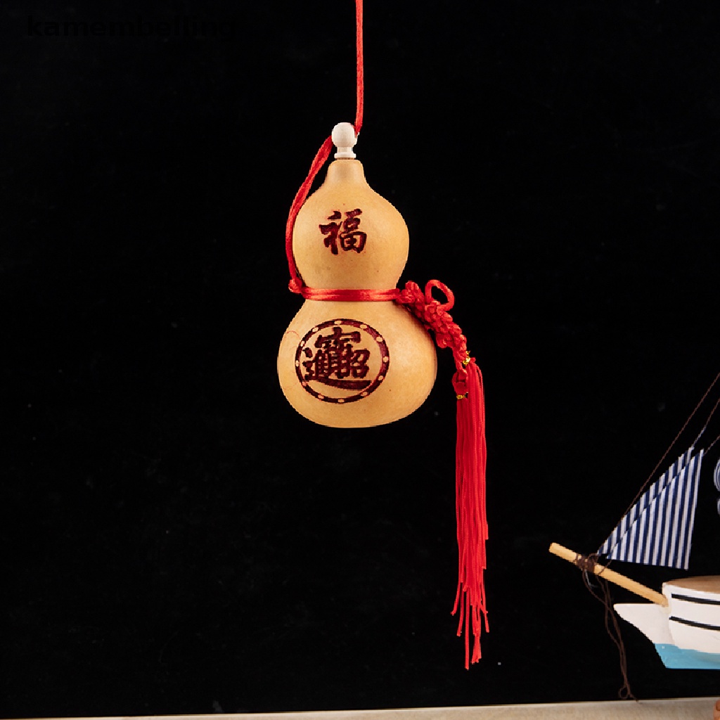 Phụ Kiện Phong Thủy Treo Trang Trí Nhà Cửa 10-12cm Chạm Khắc Hình Quả Bầu Sáng Tạo