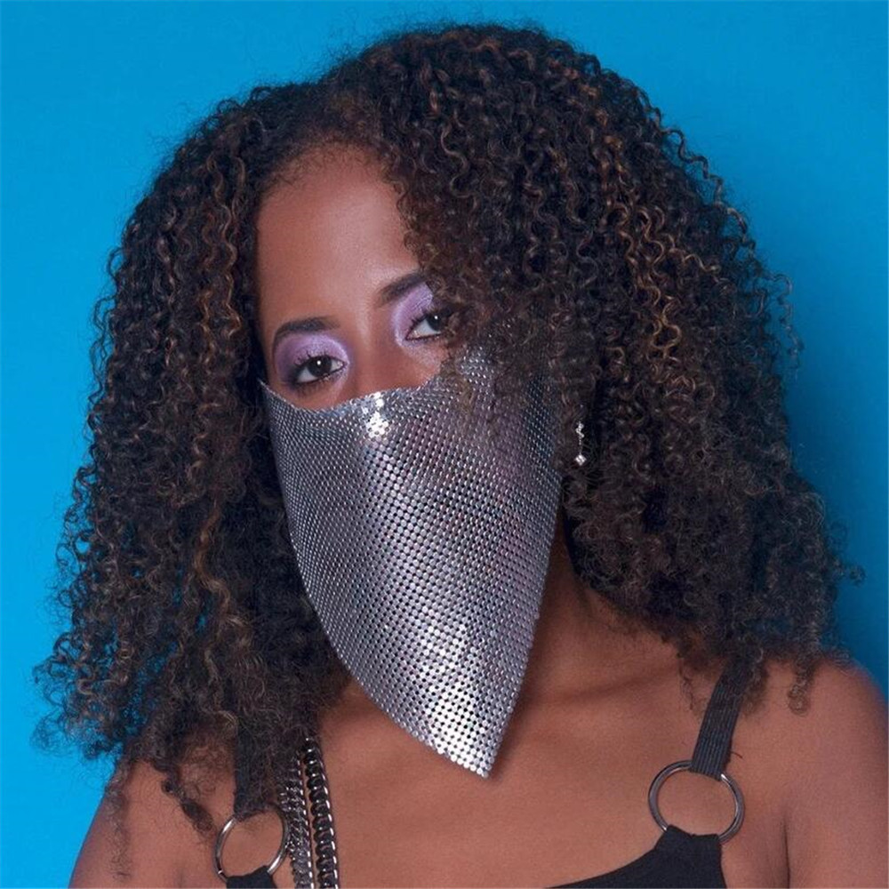 (Hàng Mới Về) Mặt Nạ Hóa Trang Halloween Đính Kim Sa Lấp Lánh Cho Nữ | BigBuy360 - bigbuy360.vn