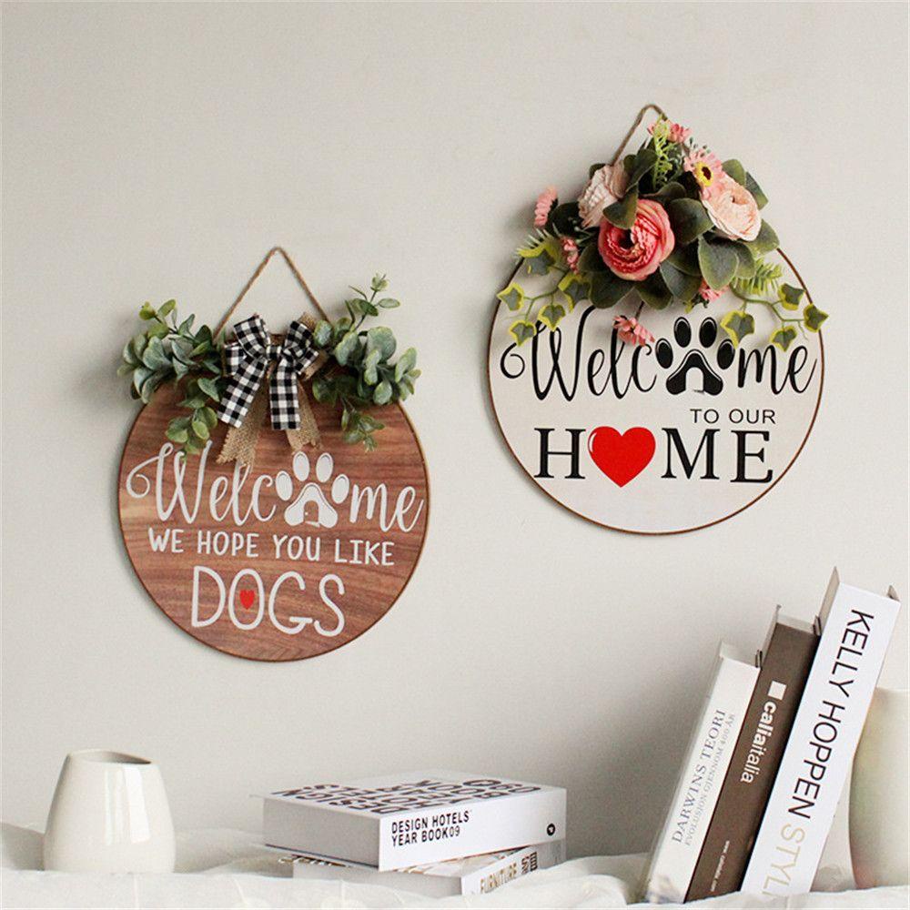 Bảng Gỗ Tròn 11.8 Inch Tự Vẽ Trang Trí Sổ Tay Tiện Lợi