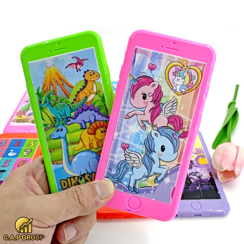 Bảng xếp hình tuổi thơ cho bé đồ chơi huyền thoại - Bản to - 0I3