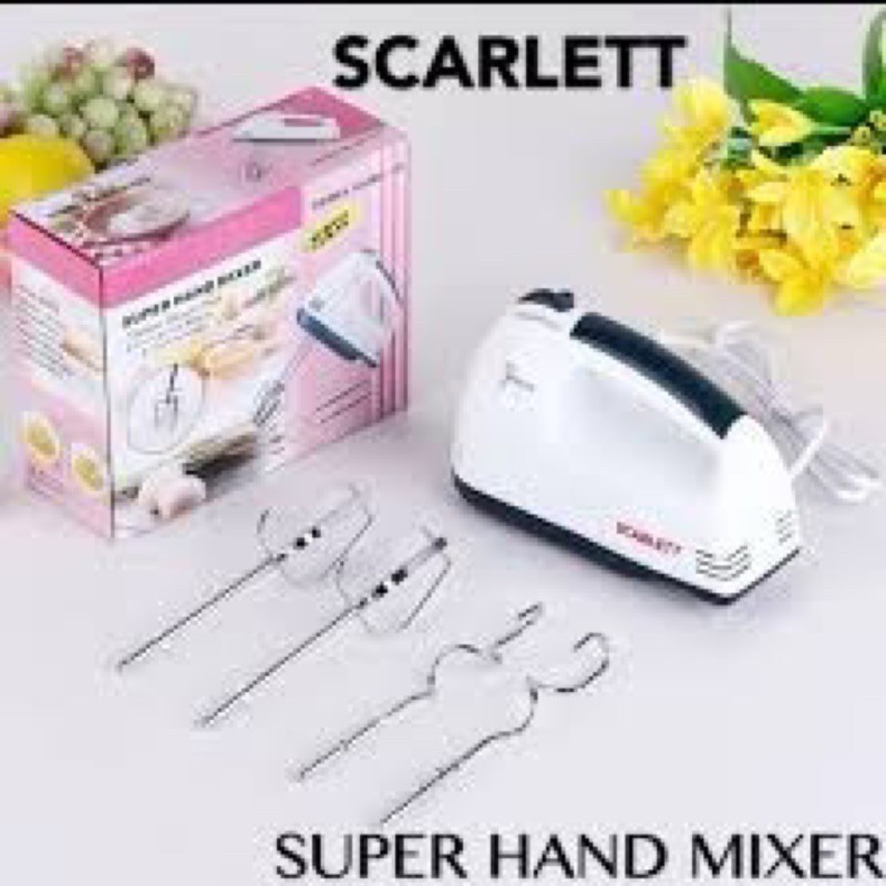 Máy đánh trứng cầm tay lớn scarlett