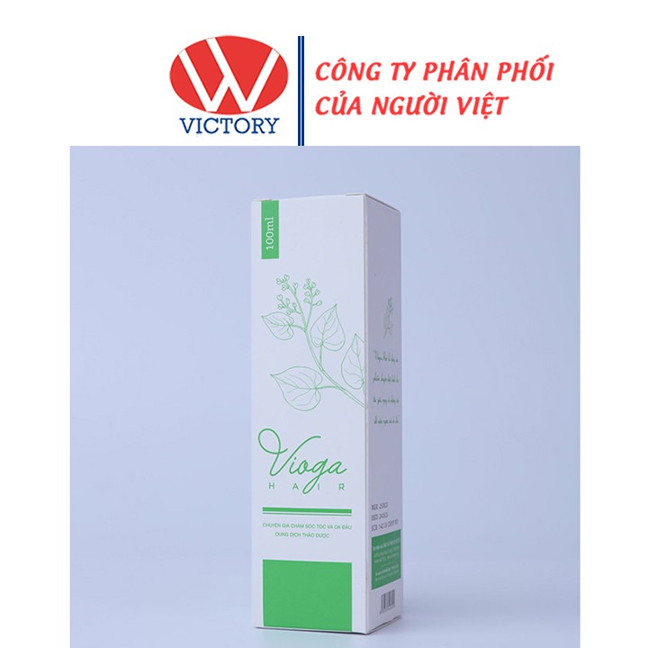 Chai xịt tóc Vioga Hair - Phục hồi, ngăn ngừa tóc xơ và rụng tóc – chai 100ml - Victory Pharmacy