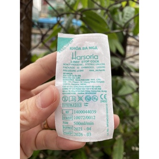 Chạc Ba - Khóa Ba Chạc Pha Thuốc Tiệt Trùng (1 cái)