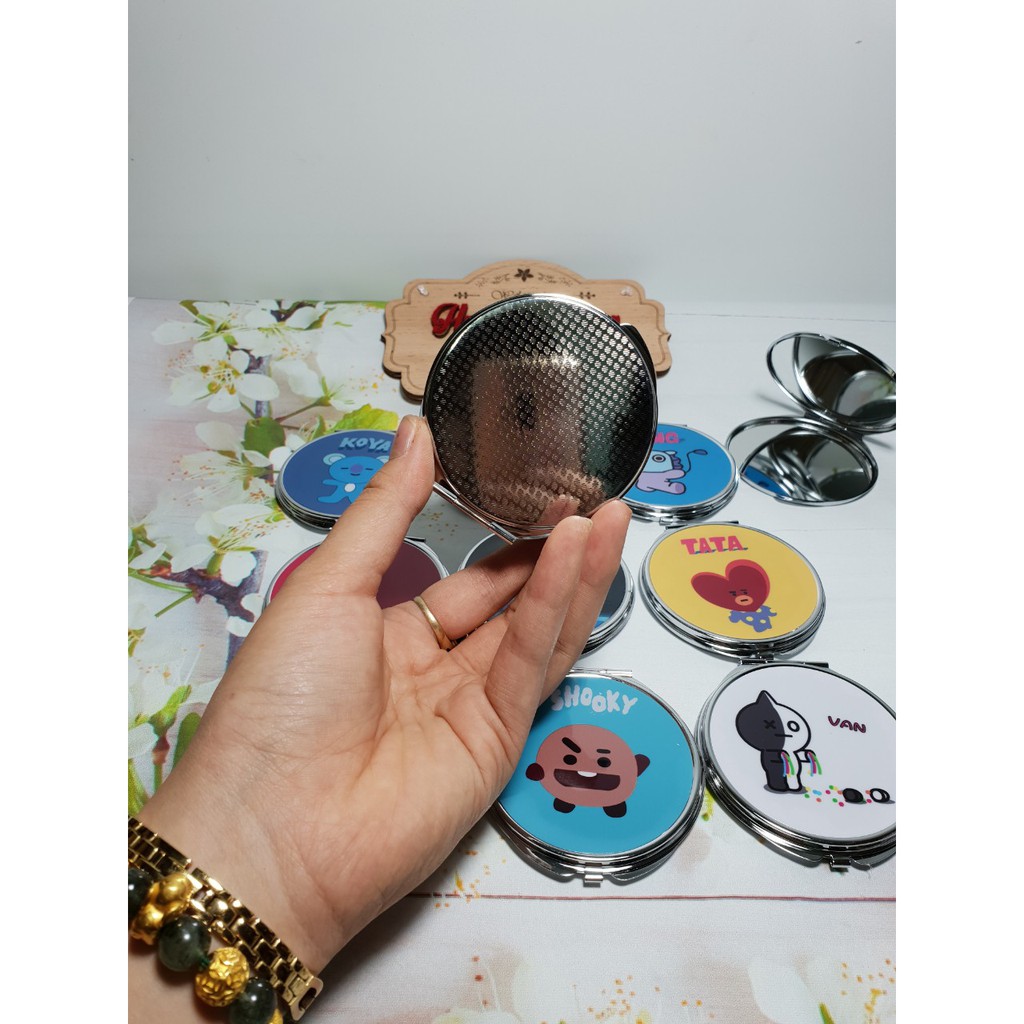 Gương gấp BTS 2 mặt