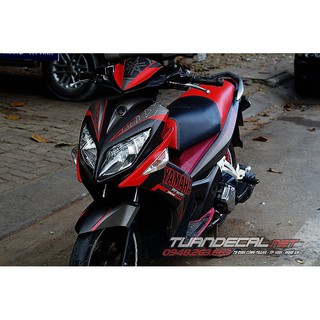 Tem Trùm Nouvo Lx đỏ đen