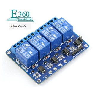 Module Relay 4 Kênh 5V-220VAC/10A