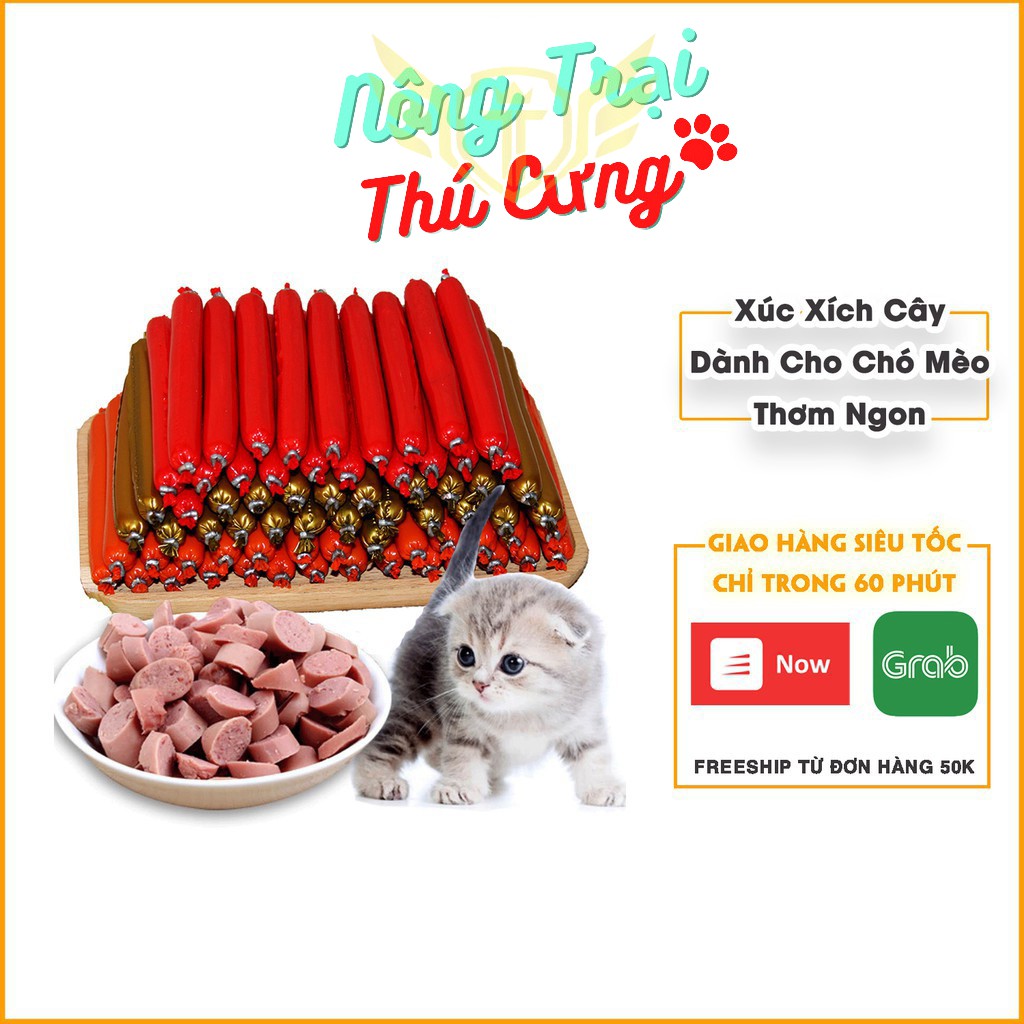 Xúc xích dinh dưỡng dành cho chó mèo thơm ngon bổ dưỡng