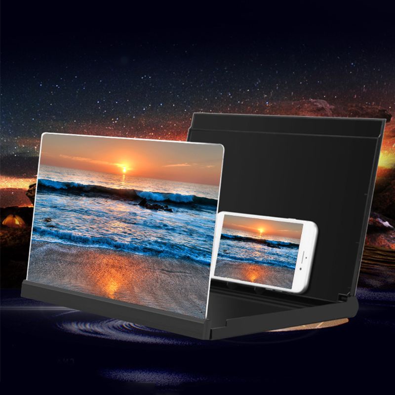 Kính Lúp Màn Hình 12 / 14 in Thông Dụng Cho Điện Thoại Thông Minh / Xem Video