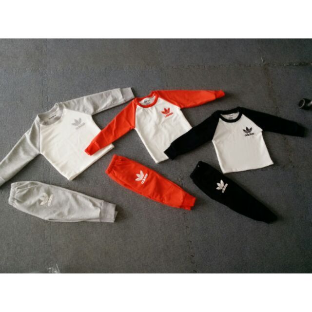Combo 3 bộ in adidas nỉ da cá