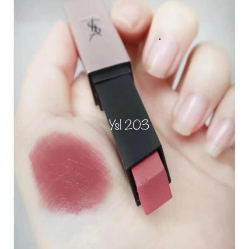 Son YSL Slim Glow Matte 2020 đủ màu hot 202, 203,207,213,214