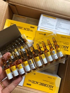 Vỉ 10 ống vitamin c hàn quốc