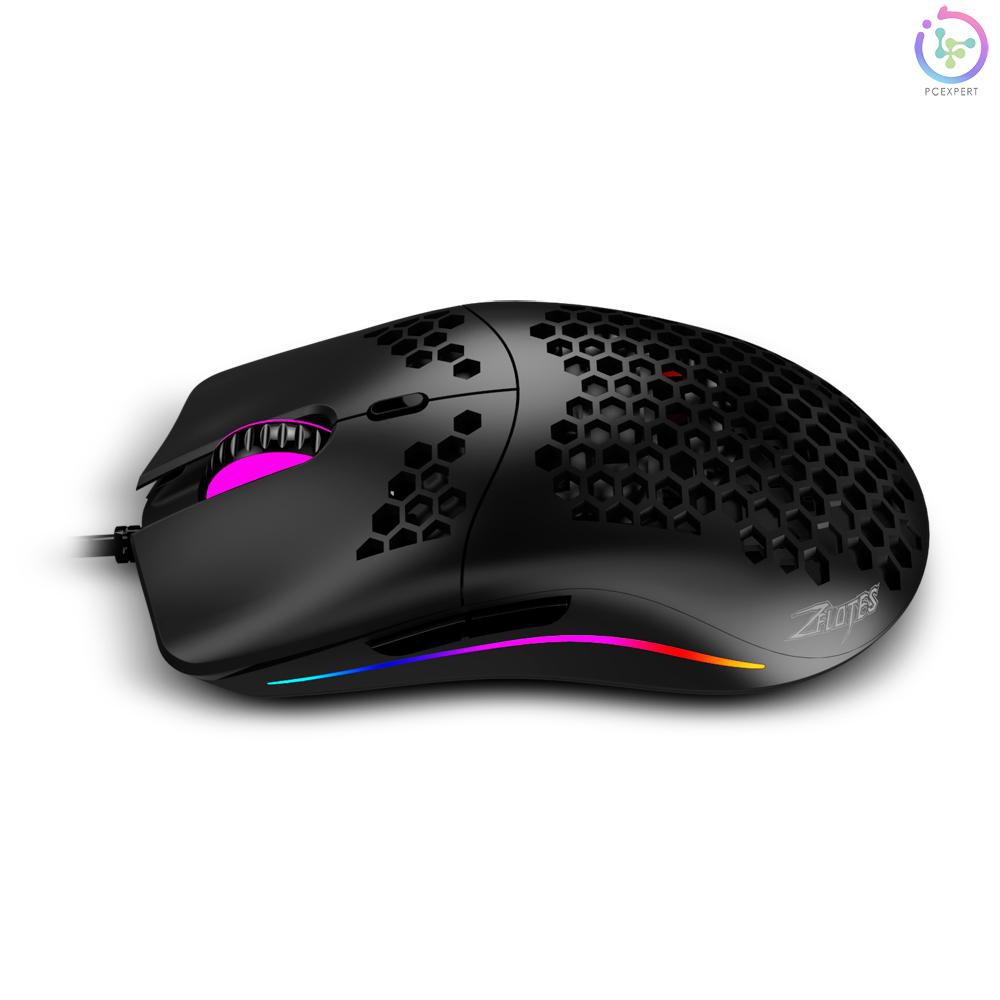 Chuột Gaming Zelotes C-7 Usb Rgb 16000dpi Chuyên Nghiệp Chất Lượng Cao