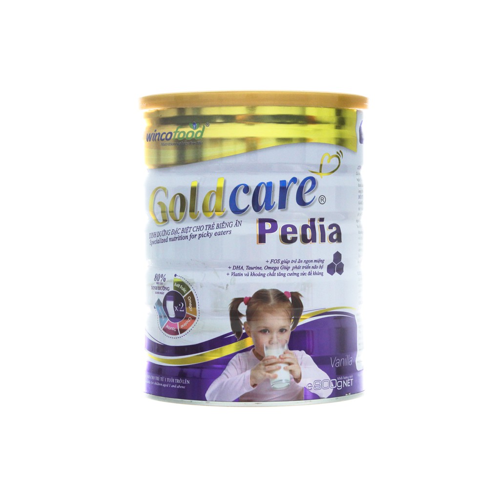 [DATE MỚI NHẤT] Sữa bột Goldcare Pedia 900g