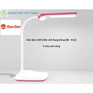 Đèn Bàn CẢM ỨNG LED  bảo vệ thị lực, chống cận Rạng Đông 6W RL36 đổi 4 màu ánh sáng