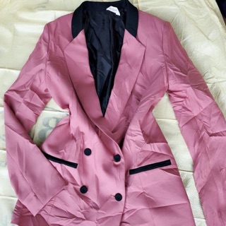 Áo vest hồng