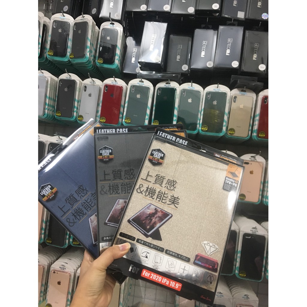 🌟CHÍNH HÃNG🌟 Bao da tích hợp nam châm CHÍNH HÃNG REMAX CHAN SERIES Leather Smart Case cho iPAD 10.9 AIR 4 2020 pt10