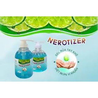 Gel Rửa Tay Khô NEROTIZER - [SÁT KHUẨN] Diệt 99,9% Vi Khuẩn, (Gel xịt 500ml)