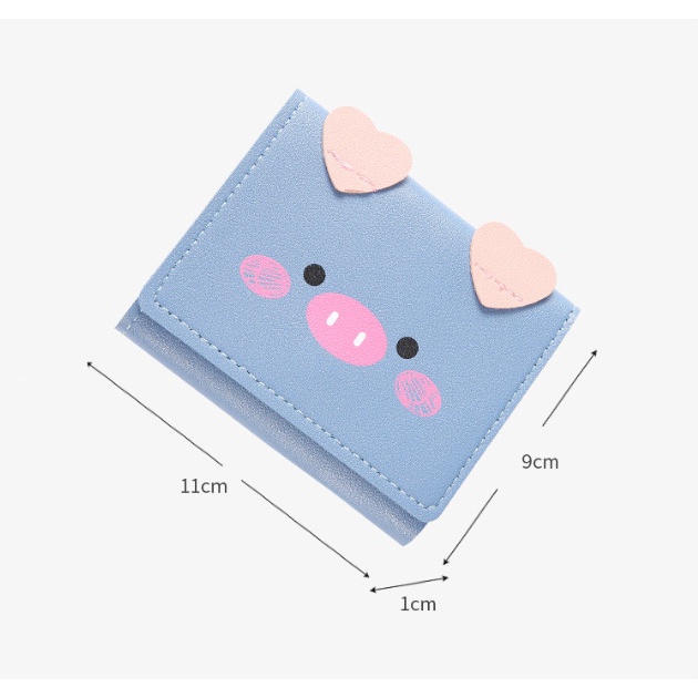 Ví nữ mini hình heo xinh xắn giá rẻ LILA THEO28