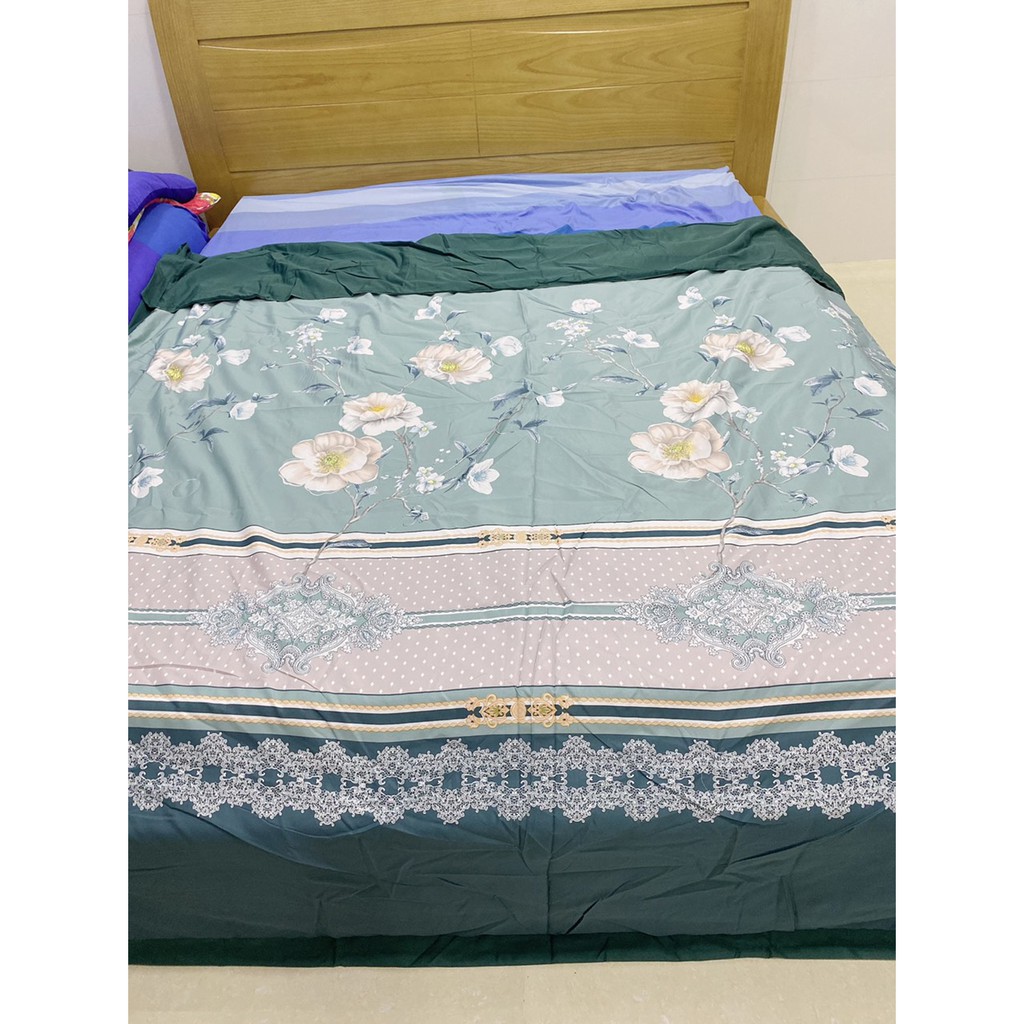 Chăn Hè Cotton Lụa Thái Hàng Nhập Khẩu Cao Cấp Cực Mềm Mịn - Mát Nhẹ Kích Thước Chăn 2mx2m3