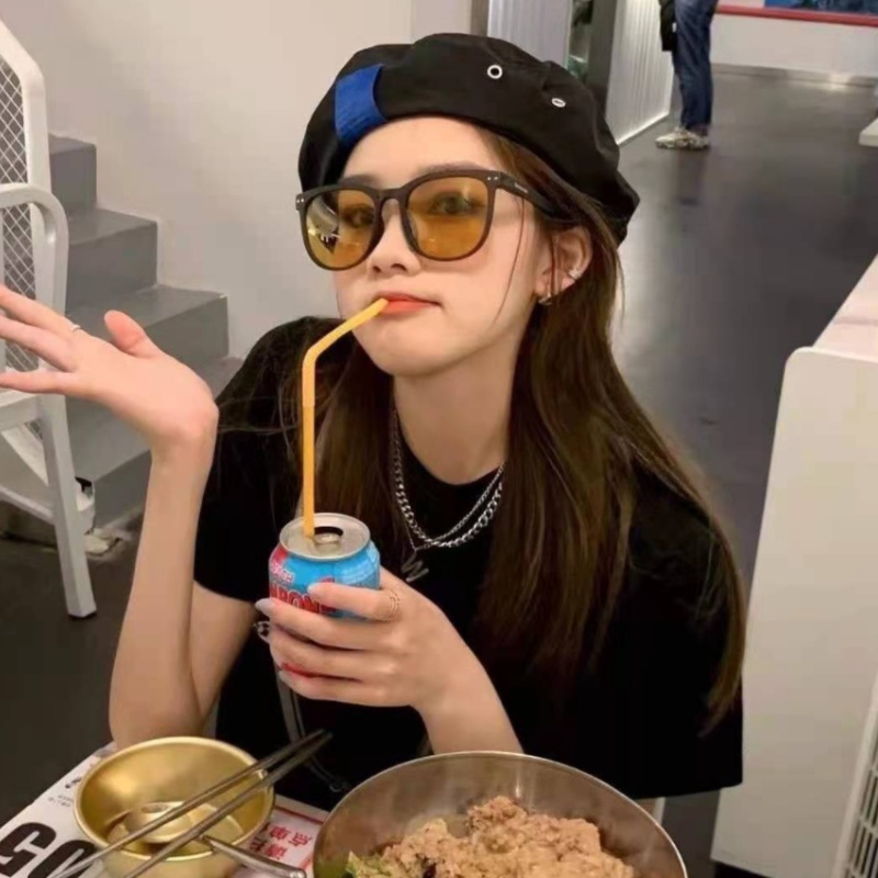 Kính mát gọng tròn chống tia UV thời trang Hàn Quốc cho nam và nữ