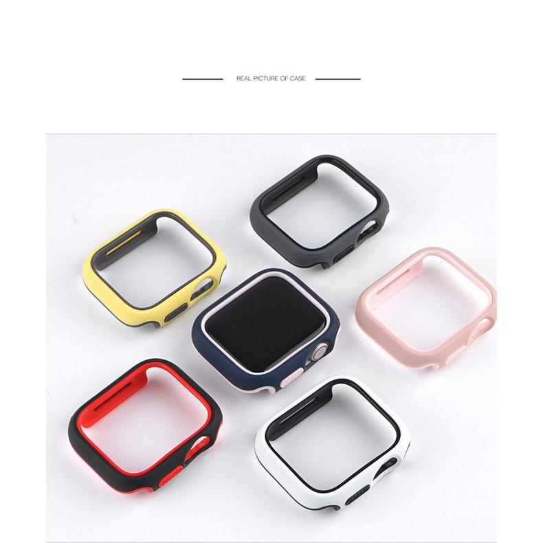 Ốp bảo vệ đồng hồ Apple Watch Series 6 SE 5 4 44mm 42mm 3 2 1 38mm 40mm