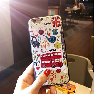 Ốp silicon in nổi xe bus cho IPhone
