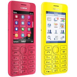 Điện thoại nokia 206 2sim2sóng Gồm Có Pin+Sạc, Bảo hành 12 Tháng