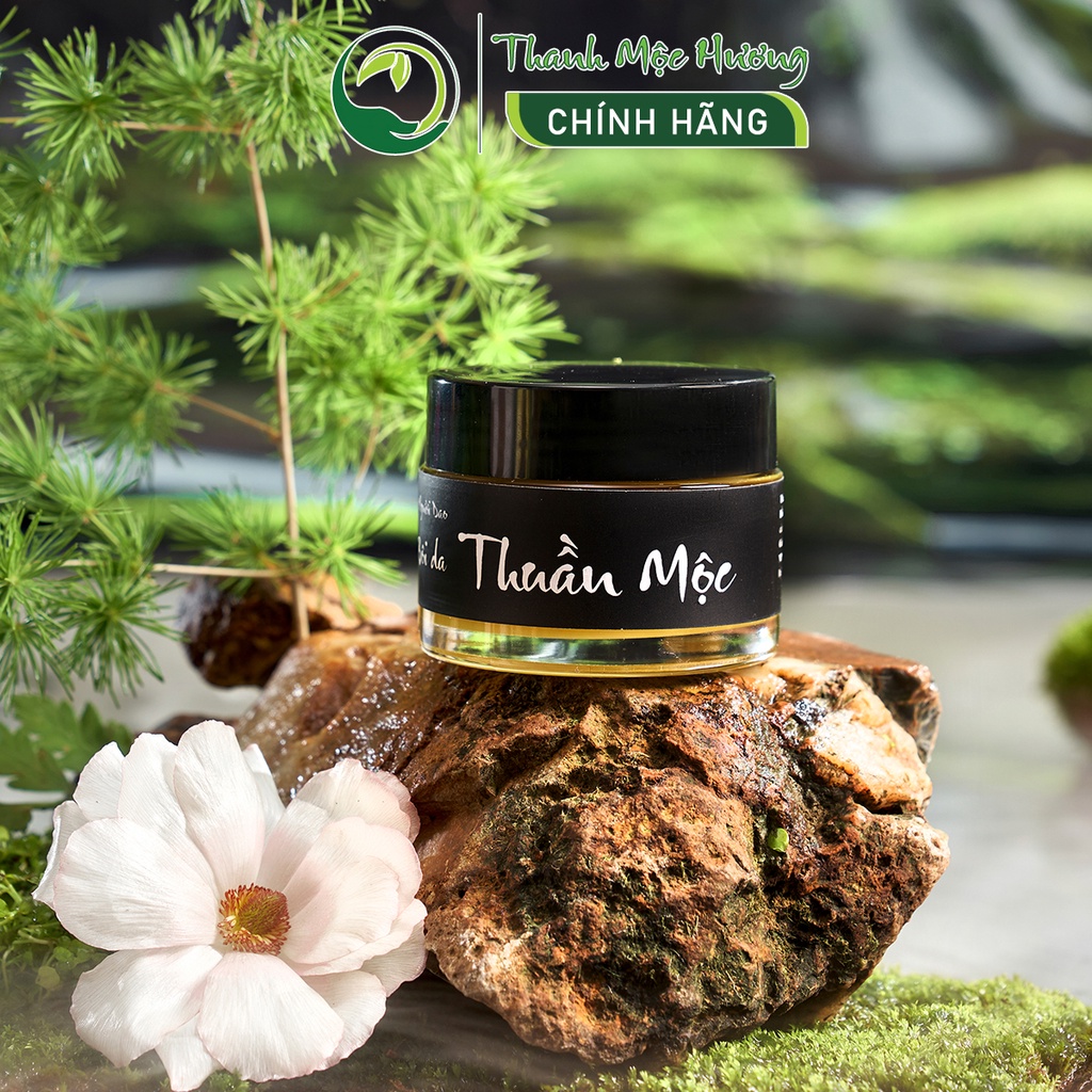 Cao lá Bôi da Thuần Mộc Thanh Mộc Hương dưỡng ẩm da dịu nhẹ 50gr