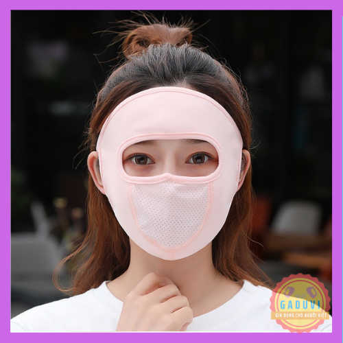Khẩu Trang Ninja Chống Nắng Toàn Mặt Che Kín Mặt Chống Tia UV Có Lưới Thở Và Kính Chắn Bụi GADUVI G3 | BigBuy360 - bigbuy360.vn