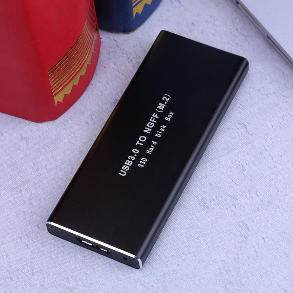 Hộp Nhôm Đựng Ổ Cứng Chuyển Đổi Ms M.2 Ngff Sang Usb 3.0 Ssd Sata Hdd