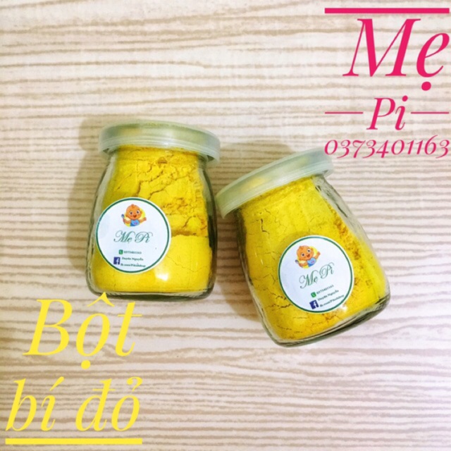Bột bí đỏ sấy lạnh