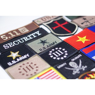Pact dán vải thêu Tactical,