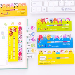 Tập Note Stick Marker Dễ Thương 8 Pack - Thỏ Hồng VPP