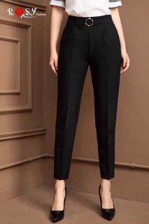 Quần baggy đai khoá sườn siêu đẹp