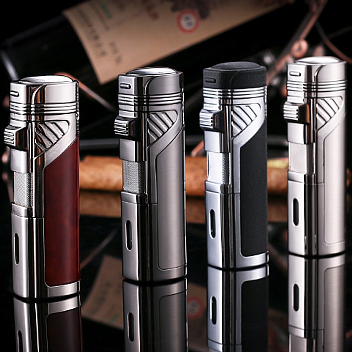 Bật Lửa Hộp Quẹt Honest Lửa Khò 4 Tia BCZ 357-K