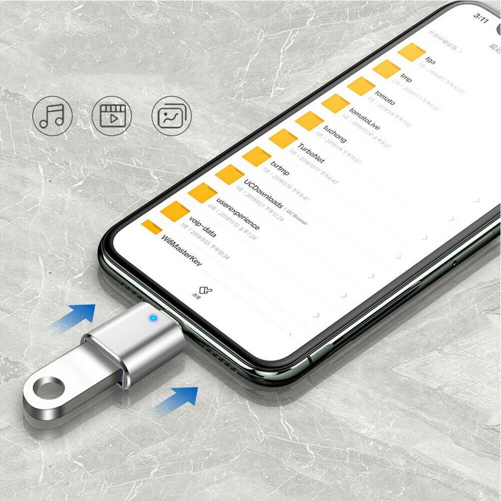 Đầu Chuyển Đổi Usb 3.0 Sang Type C Kết Nối Chuột Và Bàn Phím Điện Thoại Otg Type-C X4G6