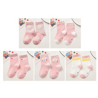 [SET 5 ĐÔI] TẤT, VỚ, SOCKS CHO BÉ DỄ THƯƠNG
