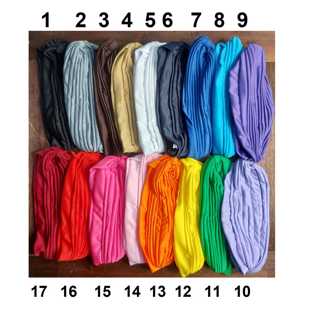 💥HÀNG CÓ SẴN💥 Mũ Turban xếp tầng nhiều màu sắc đầy Cá tính cho nữ Đen Trắng Đỏ Cam Vàng Xanh Dương Lá 💥CHỌN MẪU💥001607