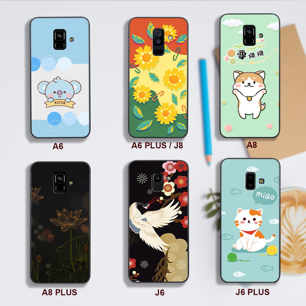 Ốp lưng SIÊU DỄ THƯƠNG dành cho SAMSUNG A6/ A6 PLUS/ A8/ A8 PLUS/ J6/ J6 PLUS