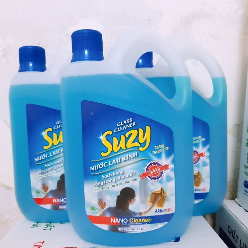Nước lau kính Suzy Nhật Bản 2,3L - thành phần hữu cơ