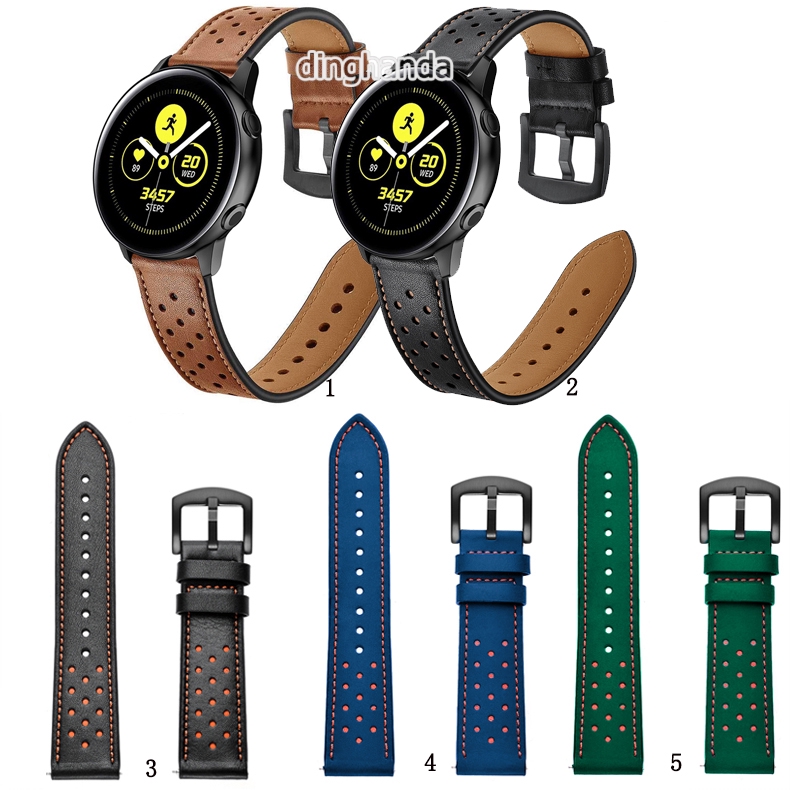 Dây đeo bằng da cho đồng hồ Samsung Galaxy Watch Active 2