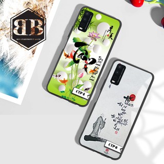 Ốp lưng kính cường lực Vivo Y20 / Y20S / Y12S in hình theo yêu cầu