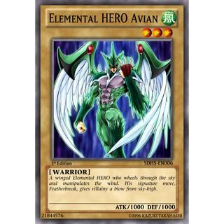 [BÀI IN] Yugioh Deck Jaden Juki e-Hero