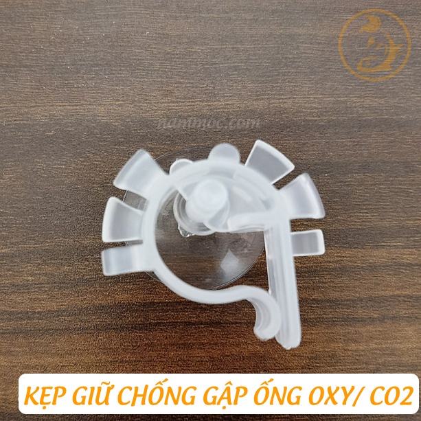Kẹp Đa Năng | Hít Giữ Chống Gập Ống Oxy, CO2