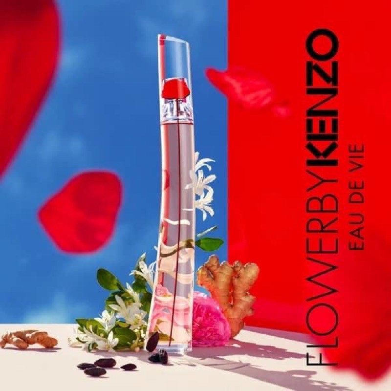 Vial mẫu thử nước hoa Flower by Kenzo Lumiere/Eau de Vie/edp Kenzo World edt 1ml