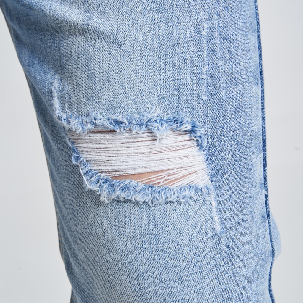 Quần Jeans Nam TONY4MEN Form Slimfit Rách Xước QJ1018 | BigBuy360 - bigbuy360.vn