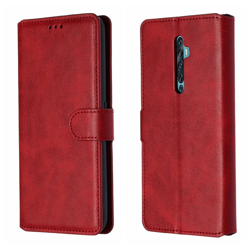 Bao da điện thoại nắp gập cho OPPO RENO 2F 2Z ACE REALME X2PRO | BigBuy360 - bigbuy360.vn