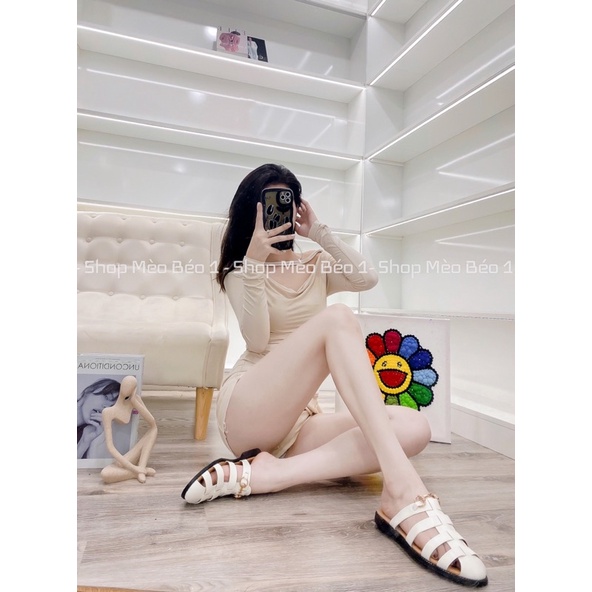 Sục giọ gc đan mũi tròn khoá ngang đế bệt fullbox