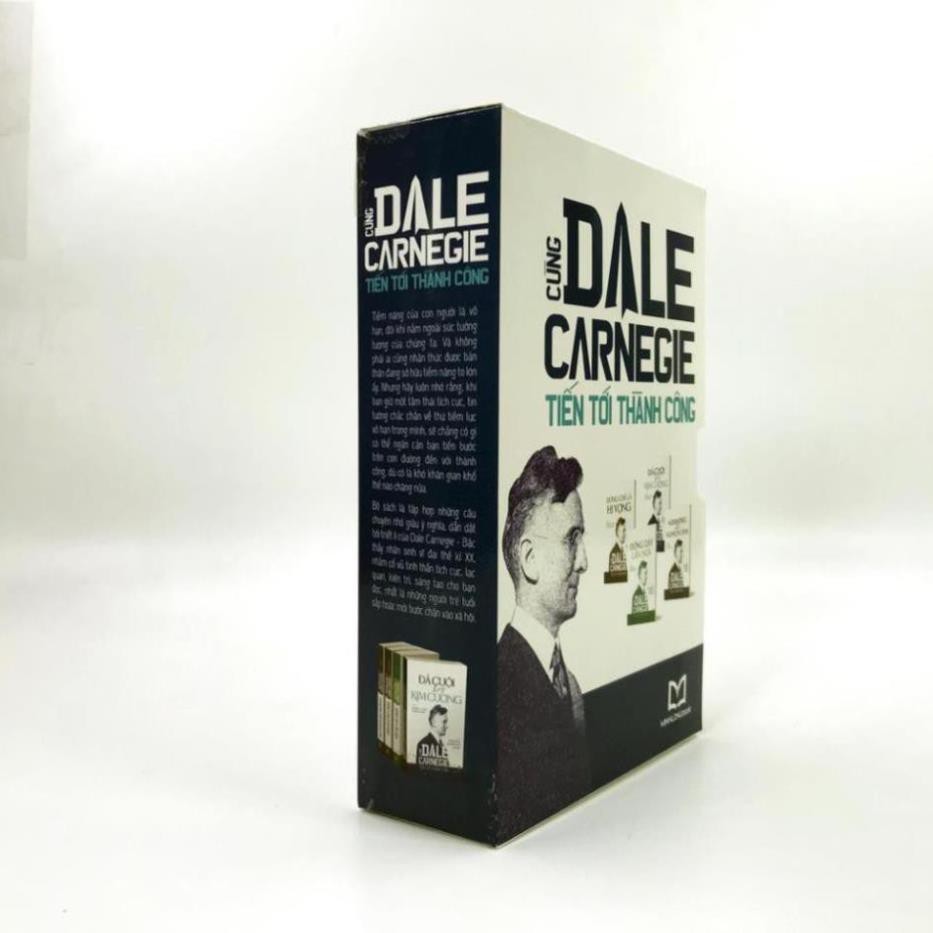 Sách - Cùng Dale Carnegie tiến tới thành công (Hộp 4 cuốn) [ Minh Long]